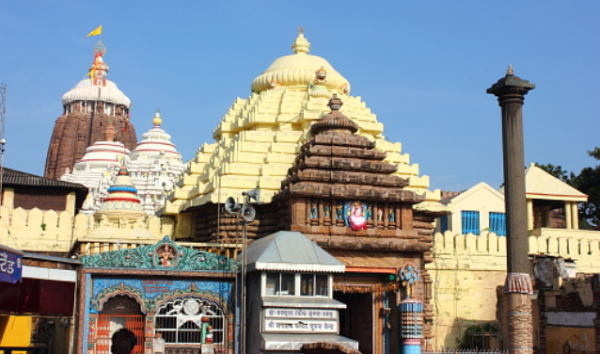 View of Jagannath Puri temple