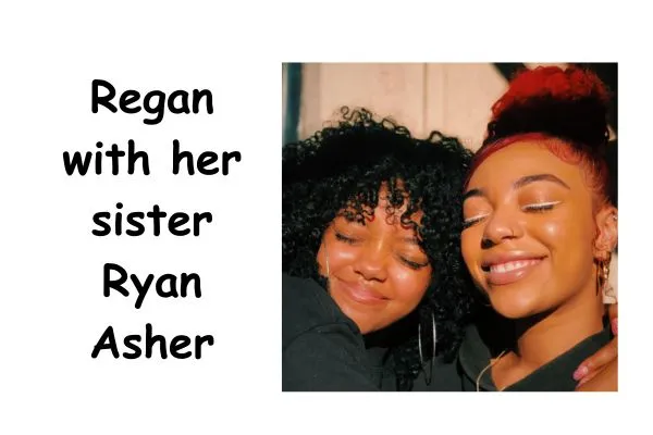 Regan with her sister Ryan Asher