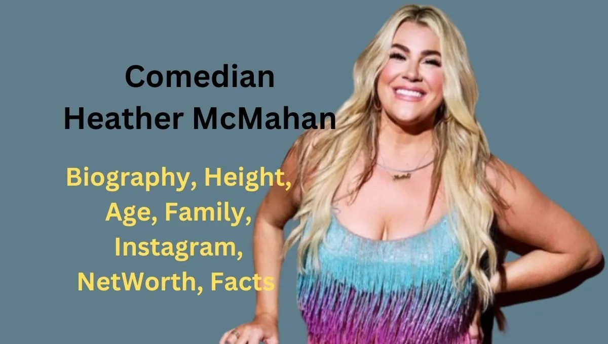 Comedian Heather McMahan