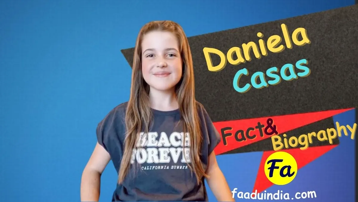 Feature image of child Actress Daniela Casas