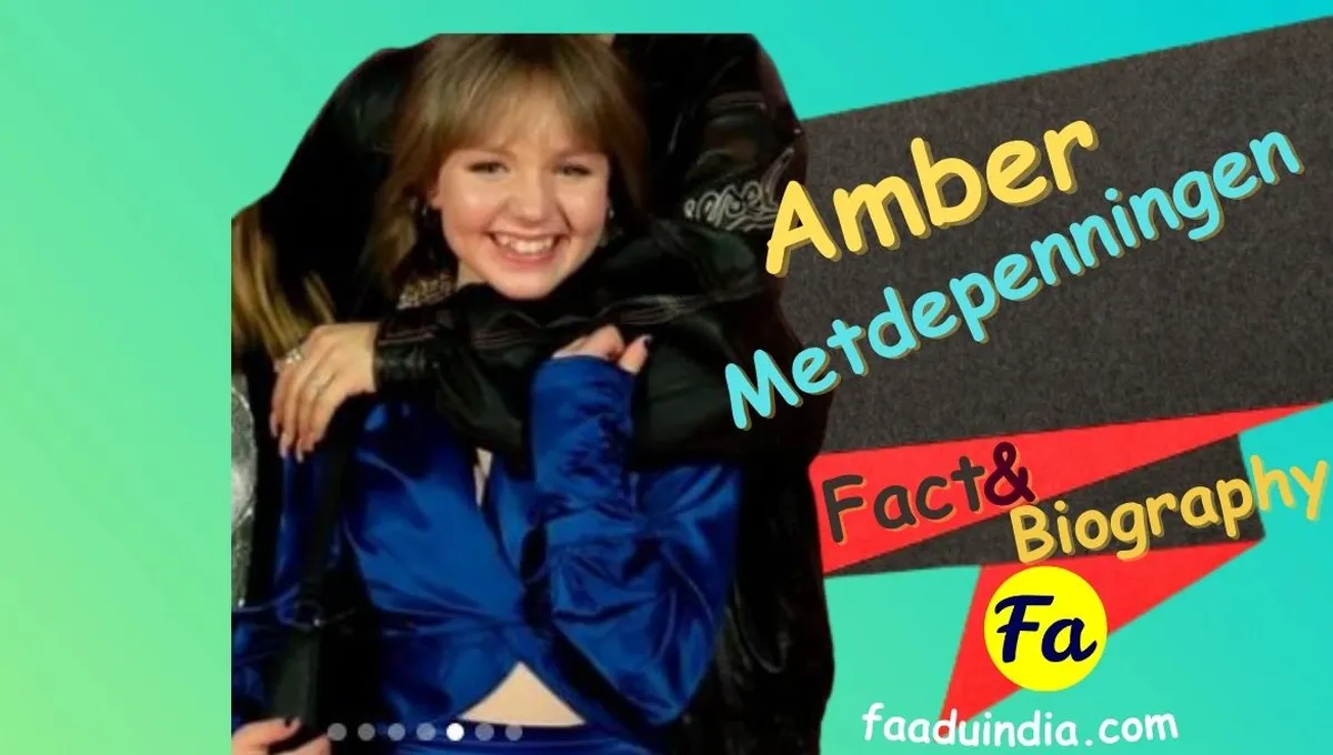Feature Image of child Actress Amber Metdepenningen Biography