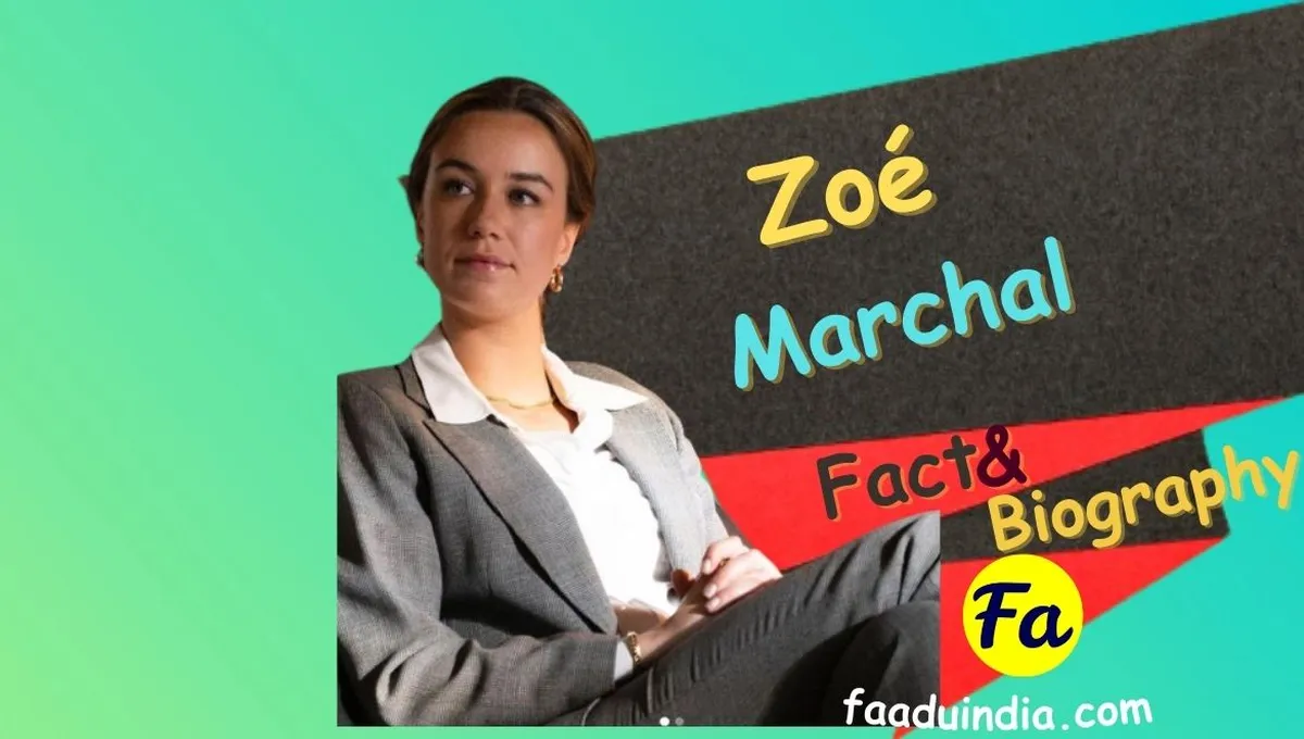 Feature image of actress Zoé Marchal biography