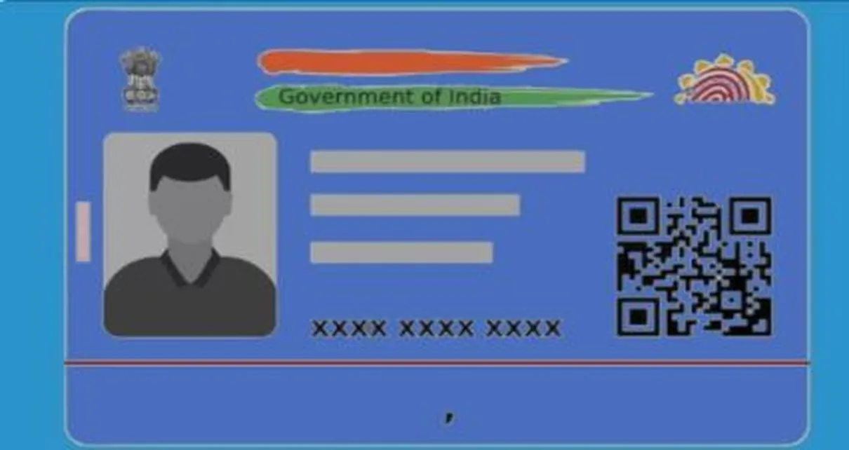 Blue Aadhar Card 2024