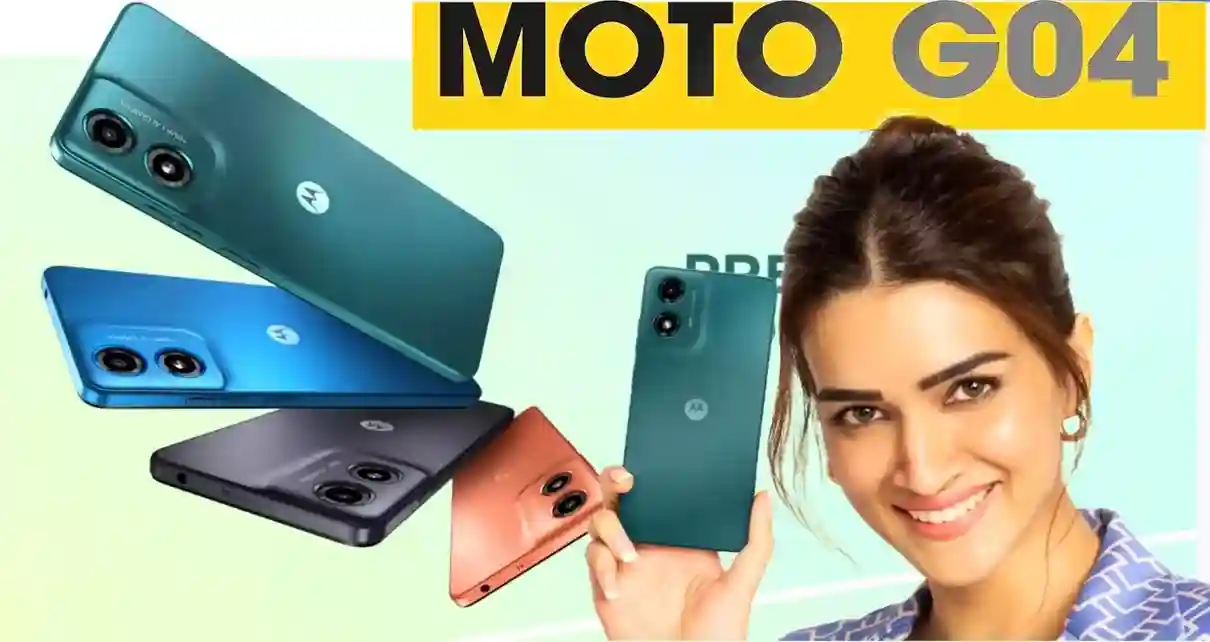 The actress is telling about Motorola G04, an affordable smartphone with impressive specs, price in India, features, specifications and launch date.